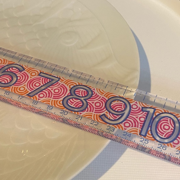 Dansk White Fish Plate - 9.25” - Picture 6 of 7